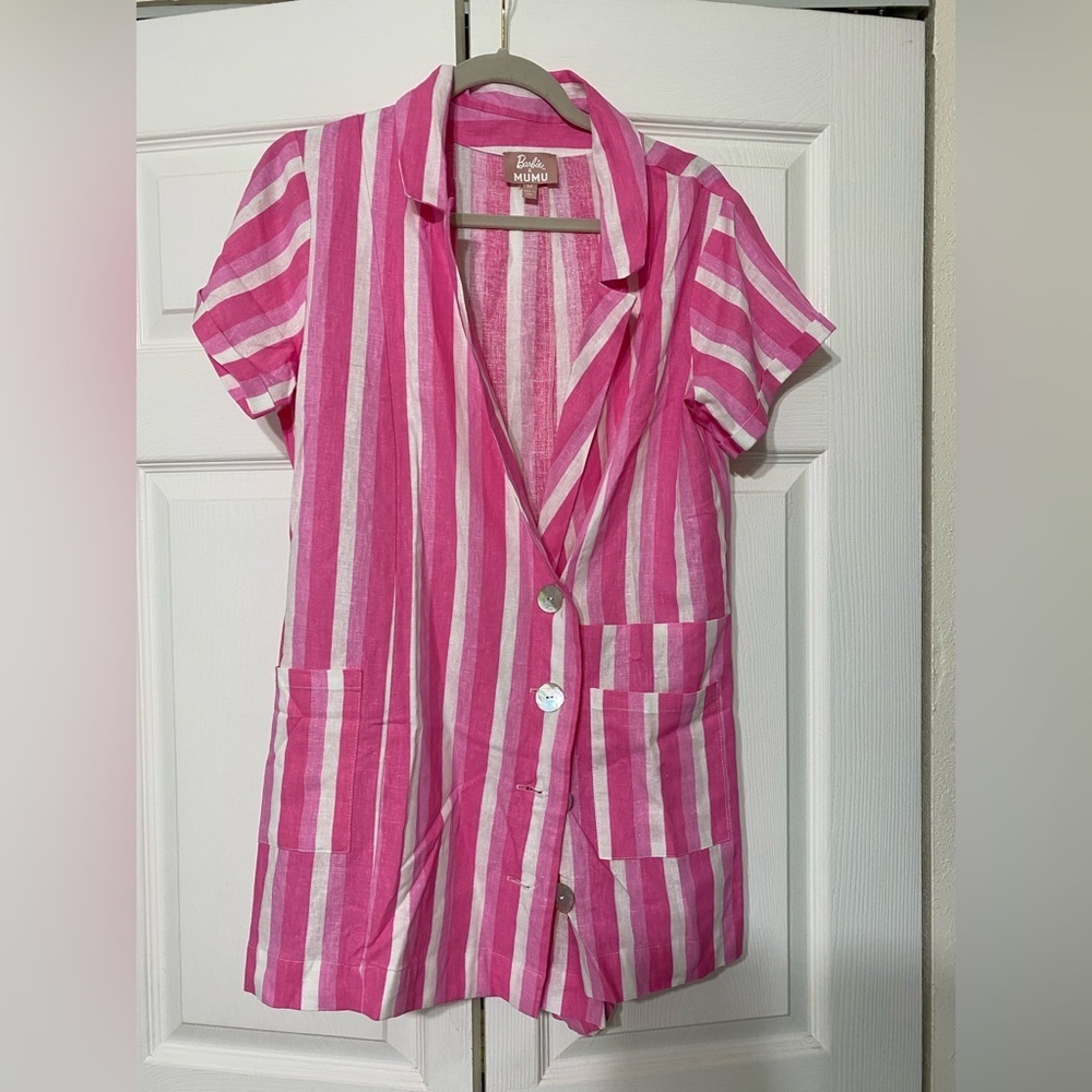 Show Me Your MuMu Barbie Collection  Bicostal Blazer Romper size M - Picture 2 of 10
